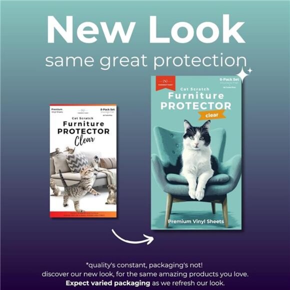 Couch Protector for Cats,8Pack Furniture Protectors from CatsScratch,CouchGuards - Picture 2 of 7